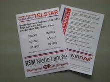 Kaarten secondeloterij Telstar